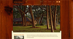 Desktop Screenshot of cabinbluff.com